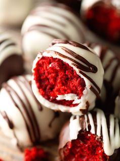 Red Velvet Cake Truffles