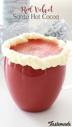 Red Velvet Santa Hot Chocolate