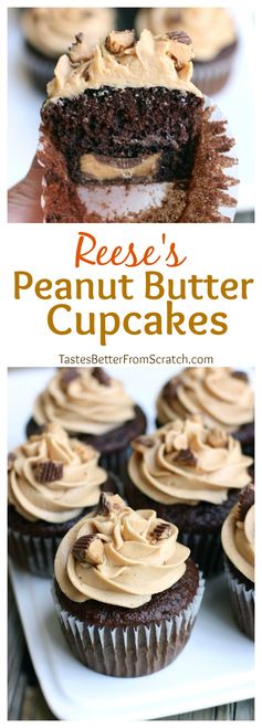 Reese's Peanut Butter Cupcakes