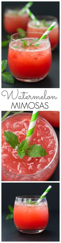 Refreshing Watermelon Mimosa