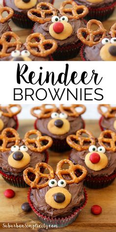 Reindeer Brownie