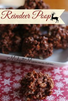 Reindeer Poop Cookies Recipe | christmas cookie