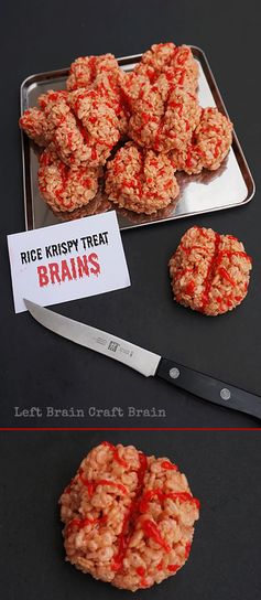 Rice Krispy Treat Brains