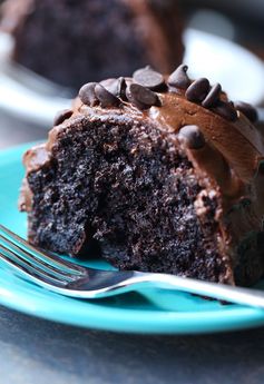 Ridiculous Chocolate Cake