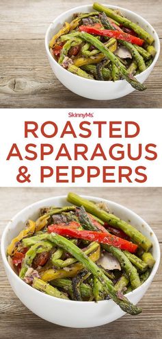 Roasted Asparagus & Peppers