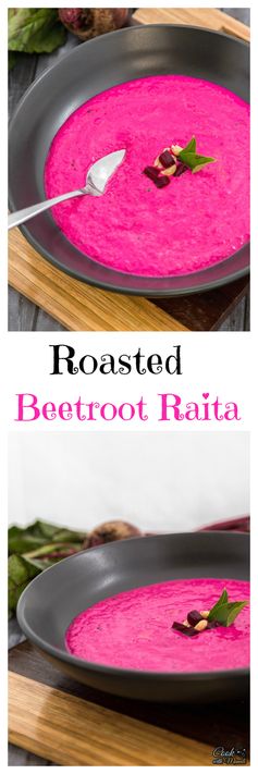 Roasted Beetroot Raita