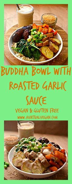 Roasted Garlic Buddha Bowl