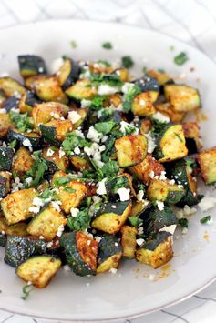 Roasted Mexican Zucchini