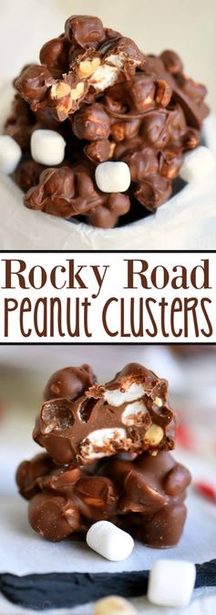 Rocky Road Peanut Clusters