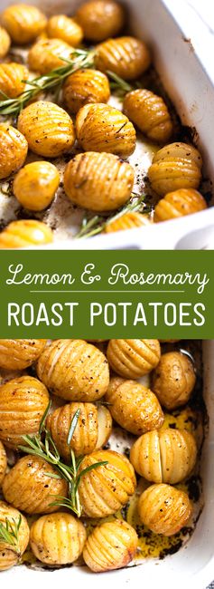 Rosemary and Lemon Roast Potatoes