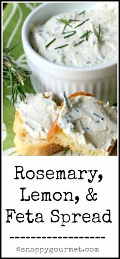 Rosemary, Lemon, & Feta Spread