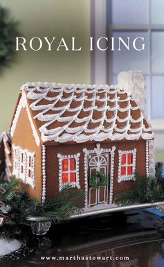 Royal Icing for Gingerbread House