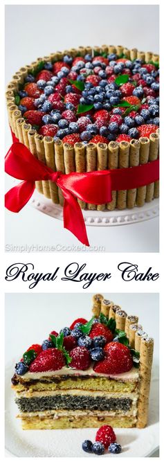 Royal Layer Cake