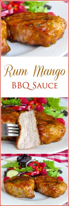 Rum Mango Barbecue Sauce