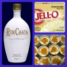 RumChata Cheesecake Pudding Shots