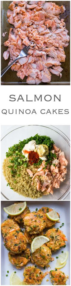 Salmon Quinoa Cakes