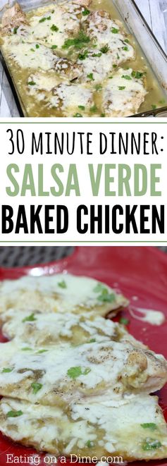 Salsa Verde Baked Chicken