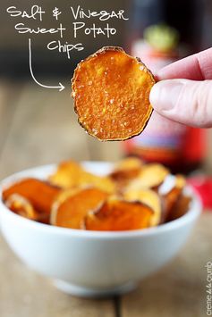 Salt & Vinegar Sweet Potato Chips