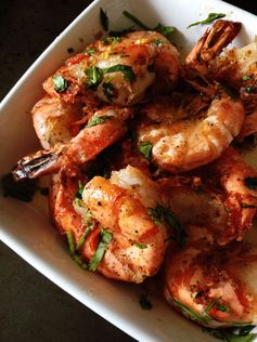 Salt and Pepper Garlic Prawns