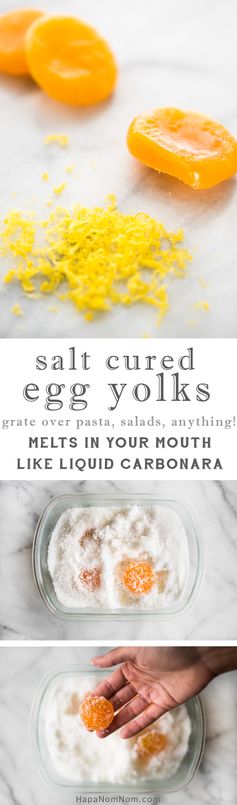 Salt Cured Eggs