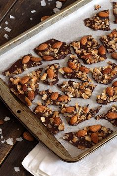 Salted Almond and Coconut Bark