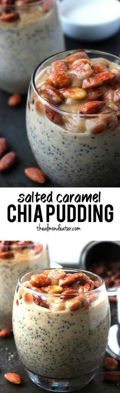 Salted Caramel Chia Pudding