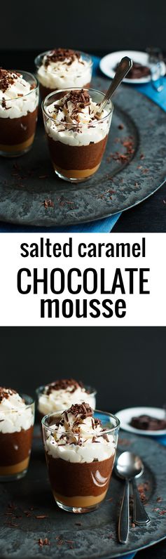 Salted Caramel Chocolate Mousse