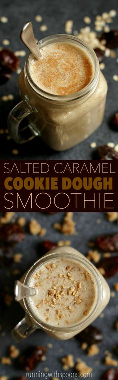 Salted Caramel Cookie Dough Smoothie