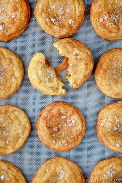 Salted Caramel Snickerdoodles