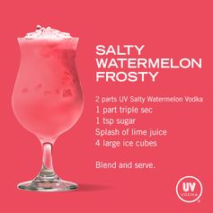 Salty Watermelon Frosty