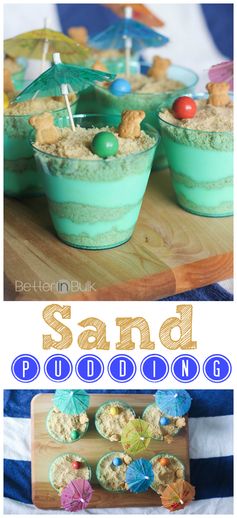 Sand Pudding Cups