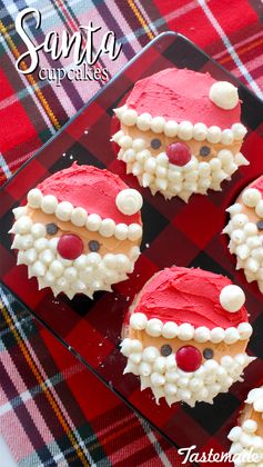 Santa Cupcakes