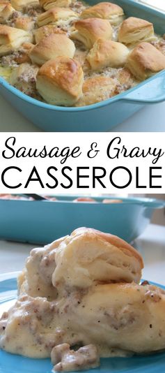 Sausage & Gravy Casserole