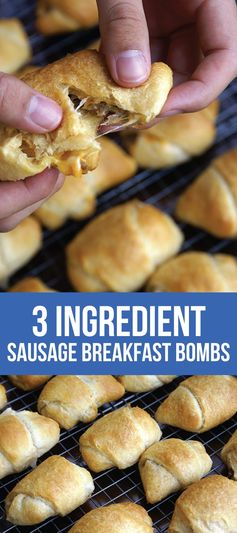 Sausage Breakfast Bombs