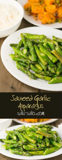 Sauteed Garlic Asparagus