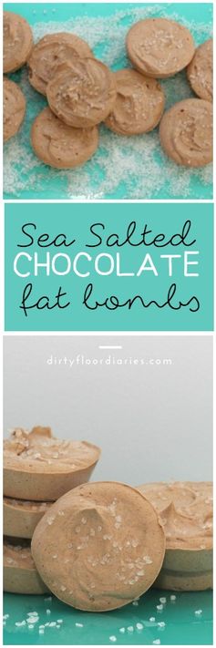 Sea Salted Chocolate Fat Bombs