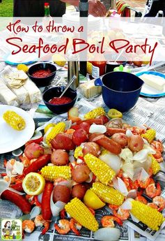 Seafood Boil with Corn and Potatoes