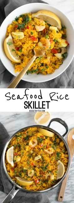 Seafood Rice Skillet