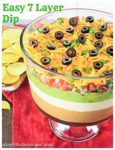 Seven Layer Dip