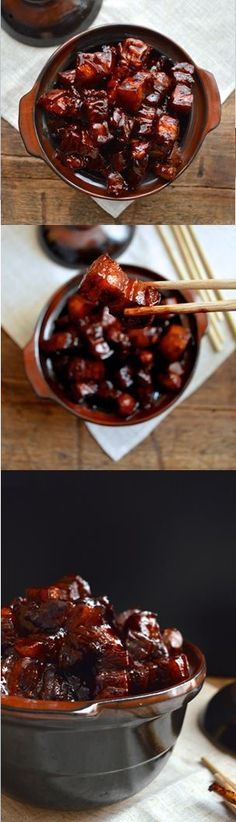 SHANGHAI-STYLE BRAISED PORK BELLY (Hong Shao Rou