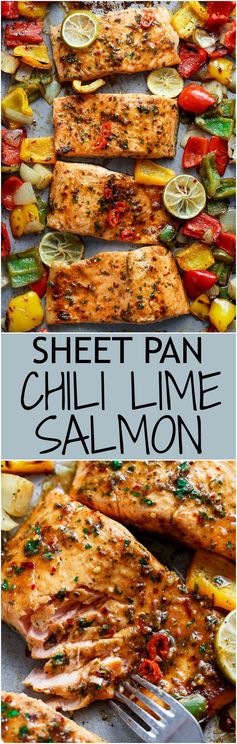 Sheet Pan Chili Lime Salmon