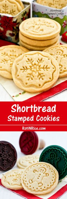 Shortbread Stamped Cookies