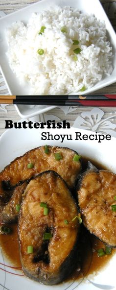 Shoyu Butterfish