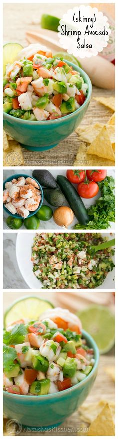 Shrimp Avocado Salsa