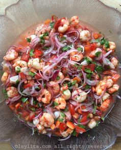 Shrimp ceviche