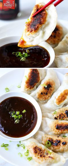 Shrimp Gyoza (Pan-Fried Dumplings