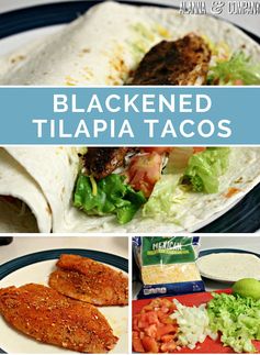 Simple 10-Minute Blackened Tilapia Tacos