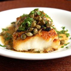 Simple Cod Piccata