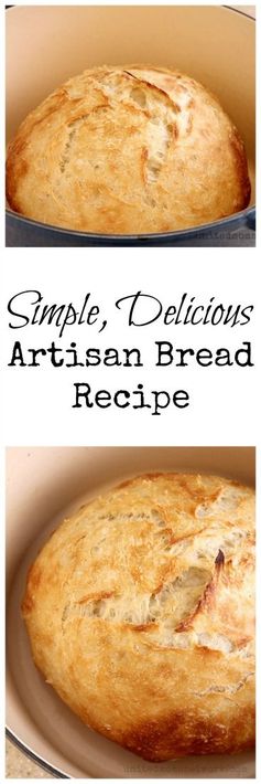 Simple, Delicious No-Knead Artisan Bread