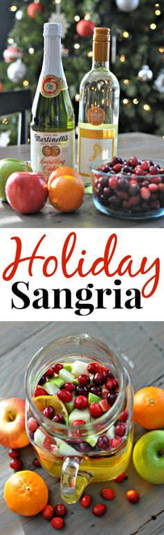 Simple Holiday Sangria